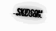 skidson glitch logo text