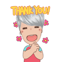 Thank You Thank You Cry Sticker - Thank You Thank You Cry Thanks Stickers
