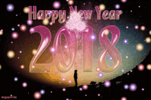 Happy New Year Greetings GIF - Happy New Year Greetings Fireworks GIFs