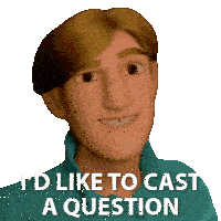 Id Like To Cast A Question Steve Palchuk Sticker - Id Like To Cast A Question Steve Palchuk Trollhunters Tales Of Arcadia Stickers