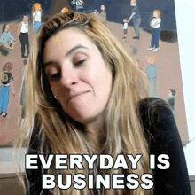 Everyday Is Business Lauren Francesca GIF - Everyday Is Business Lauren Francesca Secretlifeoflauren GIFs