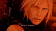 Willem Dafoe Cloud Strife GIF - Willem Dafoe Cloud Strife No Contract No Obligations GIFs