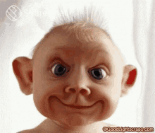 Blinking Ugly Baby GIF - Blinking Ugly Baby आँख GIFs
