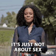 Its Just Not Aabout Sex Marie GIF - Its Just Not Aabout Sex Marie Christina Elmore GIFs
