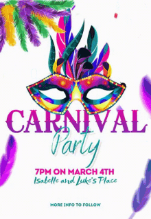 Carnival Party Save The Date GIF - Carnival Party Save The Date GIFs