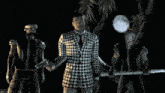 a video game scene with the words truth is the game was rigged from the start at the bottom