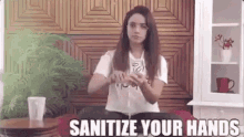 Sanitize Your Hands Social Nation GIF - Sanitize Your Hands Social Nation Clean Your Hands GIFs