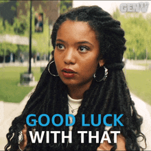 Good Luck With That Marie Moreau GIF - Good Luck With That Marie Moreau Gen V GIFs