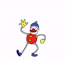 clown dancing
