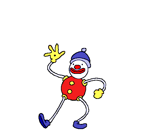 Clown Dancing Sticker - Clown Dancing Stickers