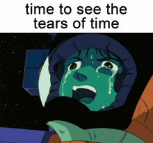 Zeta Gundam Tears Of Time GIF - Zeta Gundam Tears Of Time Time To See The Tears Of Time GIFs