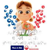 Esperanza Banco De Chile Sticker - Esperanza Banco De Chile Teleton Stickers