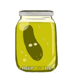 Pickle Sad GIF - Pickle Sad In A Jar GIFs