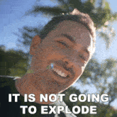 It Is Not Going To Explode Derek Muller GIF - It Is Not Going To Explode Derek Muller Veritasium GIFs