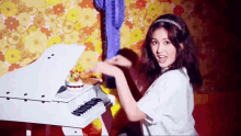 Jeon Somi Piano GIF