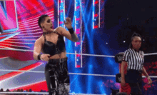 Rhea Ripley Headbutt GIF - Rhea Ripley Headbutt Wrestling GIFs