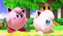 Smash Bros Kirby GIF - Smash Bros Kirby Jigglypuff GIFs