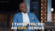 I Think Youre An Evil Genius Wes Hall GIF - I Think Youre An Evil Genius Wes Hall Dragons Den GIFs