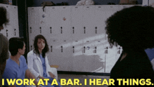 Greys Anatomy Mika Yasuda GIF - Greys Anatomy Mika Yasuda I Work At A Bar GIFs