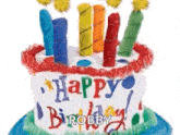 Chris Farley Happy Birthday Cake Dance GIF