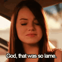 God That Was So Lame GIF - So Lame God GIFs