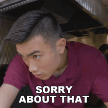Sorry About That Nathan Doan GIF - Sorry About That Nathan Doan Nathan Doan Comedy GIFs