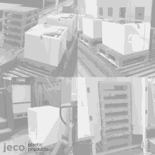 Jeco Nothing Stacks Up Plastic Pallets GIF - Jeco Nothing Stacks Up Jeco Plastic Pallets GIFs