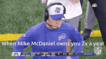 Mike Mcdaniel Miami Dolphins GIF - Mike Mcdaniel Miami Dolphins Ryancashh GIFs