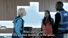 Khan And Sinclair The Greatest Detectives In The Galaxy GIF - Khan And Sinclair The Greatest Detectives In The Galaxy Greatest Detectives GIFs