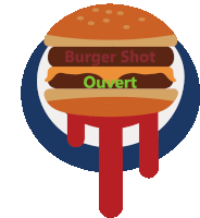 Burger Gta Rp Sticker - Burger Gta Rp Ballas Stickers