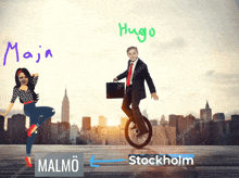 Hugo Cyklar Till Maja GIF - Hugo Cyklar Till Maja GIFs
