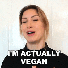 I'M Actually Vegan Tracy Kiss GIF - I'M Actually Vegan Tracy Kiss Healthy Eating GIFs