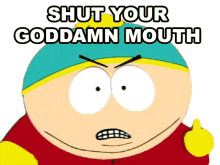 shut your goddamn mouth eric cartman south park s2e11 roger ebert should eat less fatty foods
