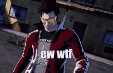 No More Hero No More Heroes GIF - No More Hero No More Heroes Ew Wtf GIFs