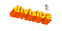 a cartoon character is holding a guitar in front of the word division 2