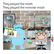 Monsster Mash Monster GIF - Monsster Mash Monster Gnome GIFs