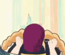 Panic Anime GIF - Panic Anime Blond Hair GIFs
