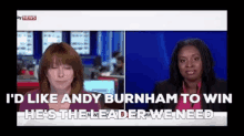 Andy Burnham Dawn Butler GIF - Andy Burnham Dawn Butler Labour GIFs