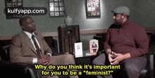 Why Do You Think It'S Importantfor You To Be A "Feminist?".Gif GIF - Why Do You Think It'S Importantfor You To Be A "Feminist?" I Love-this-man-so-much Terry Crews GIFs