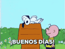 Buenos Dias Saludos GIF - Buenos Dias Saludos Snoopy GIFs