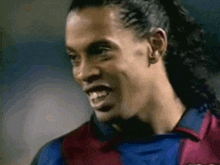 Ronaldinho Smile GIF