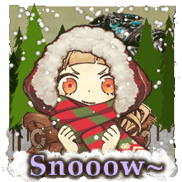 Sinoalice Red Riding Hood Sticker - Sinoalice Red Riding Hood Snow Stickers