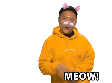 Meow Purr Sticker - Meow Purr Cat Stickers