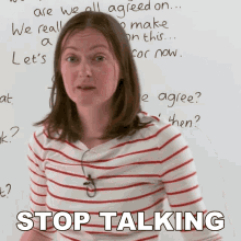 Stop Talking Jade GIF - Stop Talking Jade Engvid GIFs