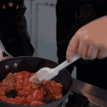 Cooking Ground Beef Outlaws GIF