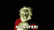 Monster Jared Dines GIF - Monster Jared Dines Youre A Mean One Mr Grinch GIFs