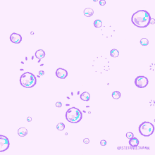 fizzy bubbles pop