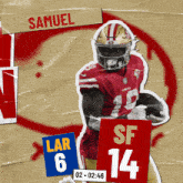 San Francisco 49ers (14) Vs. Los Angeles Rams (6) Second Quarter GIF - Nfl National Football League Football League GIFs