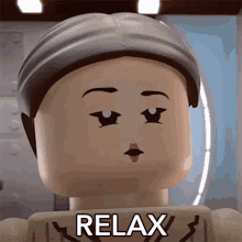 Relax Rose Tico GIF - Relax Rose Tico Lego Star Wars Summer Vacation GIFs