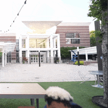 a large building with a sign on the side that says ' the williams center '